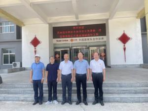 河南省肉類協(xié)會(huì)劉承信會(huì)長一行蒞臨洛陽正大調(diào)研指導(dǎo)工作！